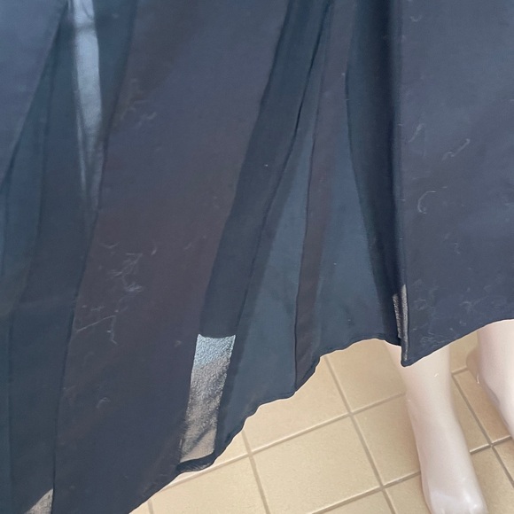 Odille Black Cotton Skirt - Picture 3 of 7